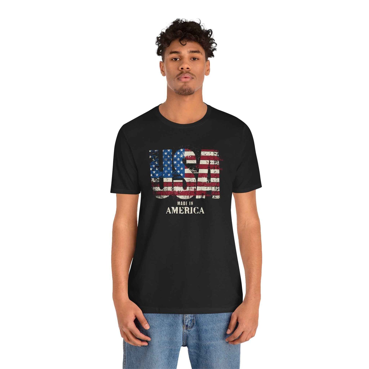 USA - Made in America Patriotic Tee - QHC Supply