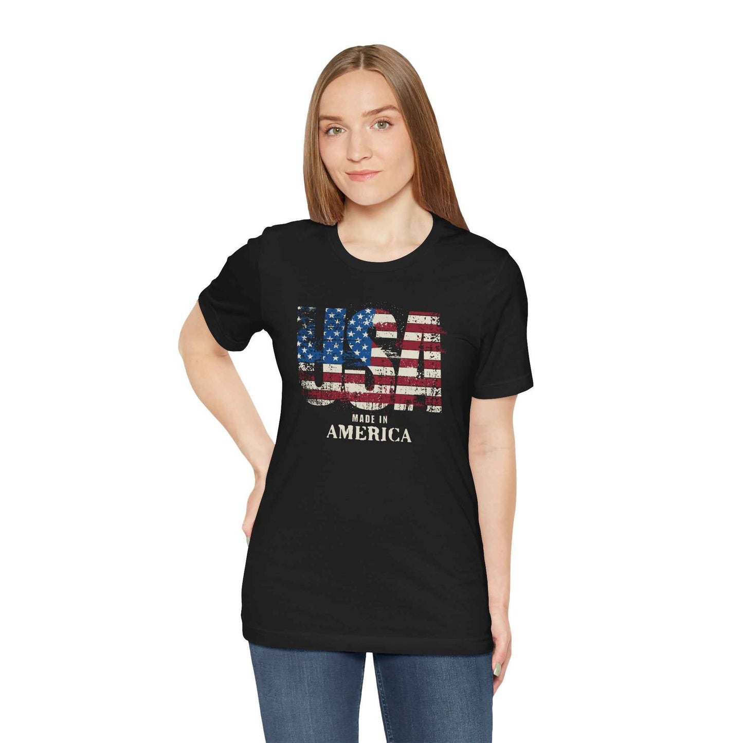 USA - Made in America Patriotic Tee - QHC Supply