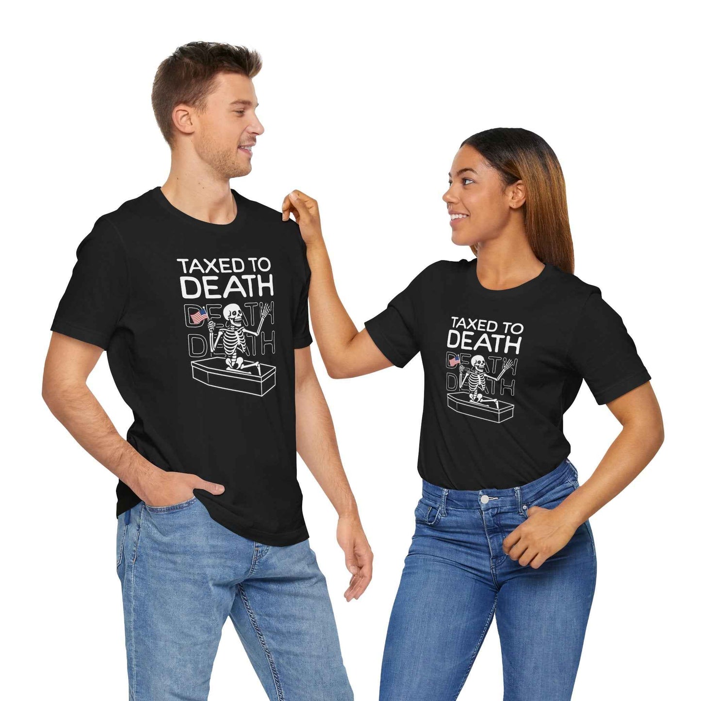 Taxed to Death Skeleton Shirt - QHC Supply