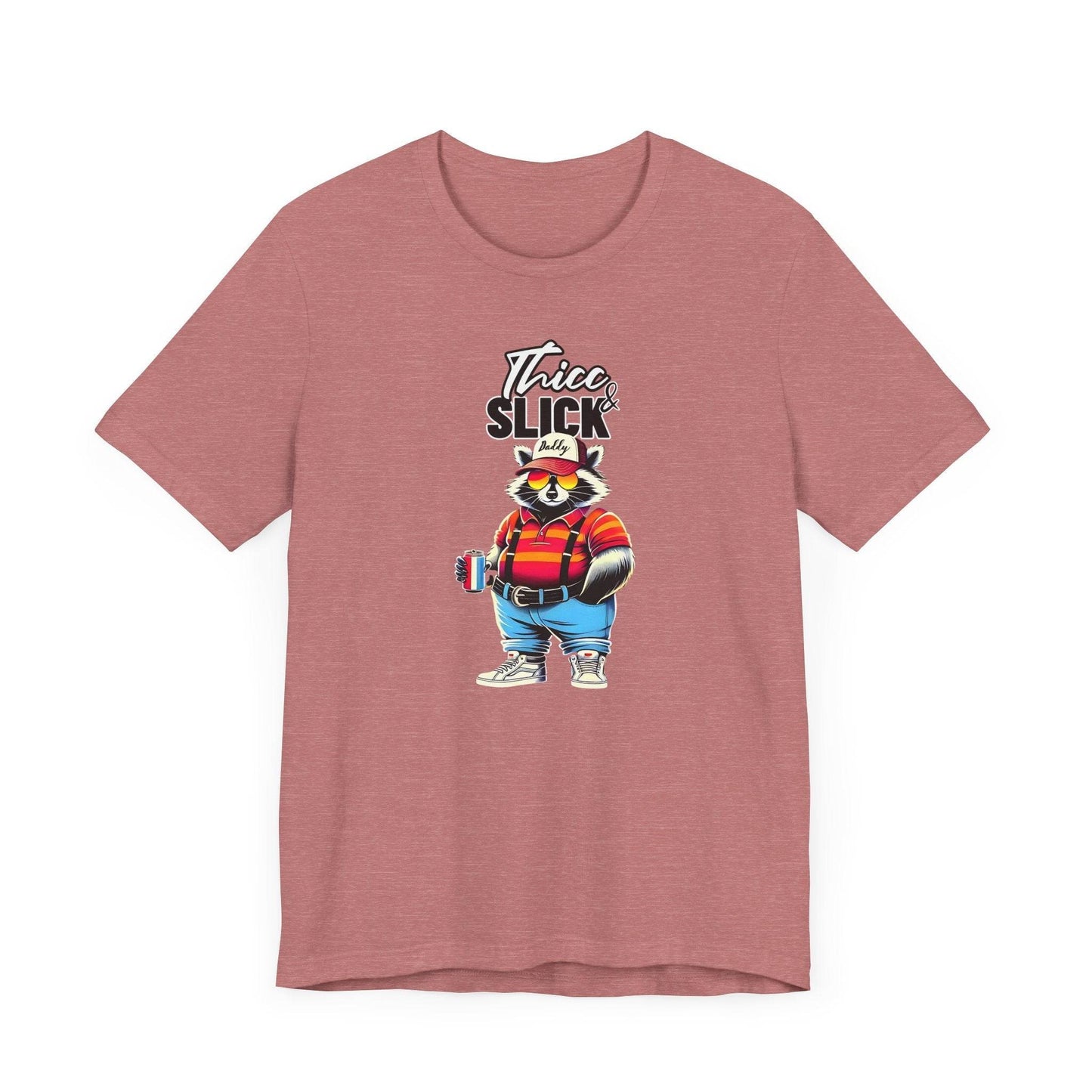 Men's T-shirt - 'Thicc & Slick' Captioned Design - QHC Supply