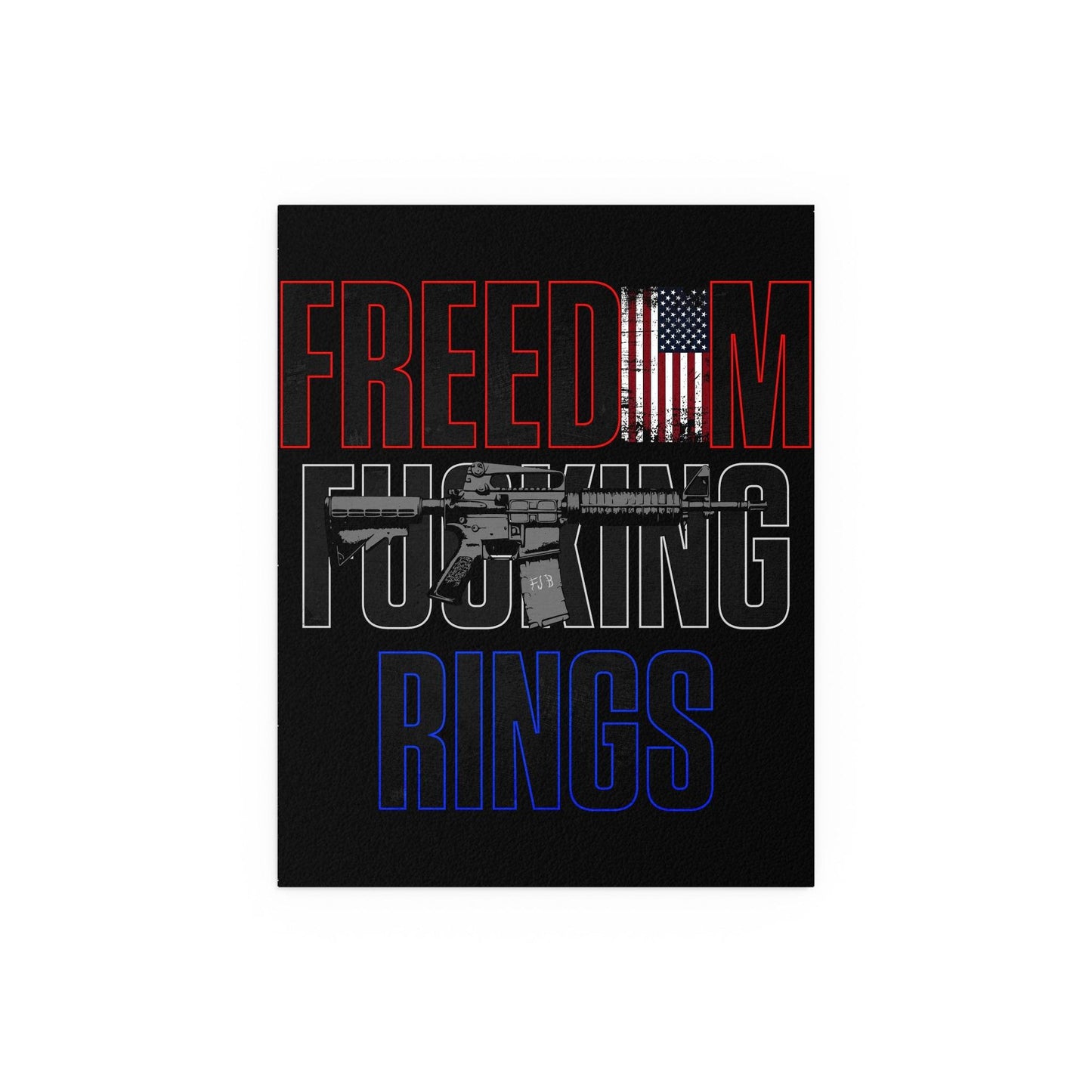 Freedom Rings Patriot Poster - QHC Supply