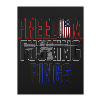 Freedom Rings Patriot Poster - QHC Supply