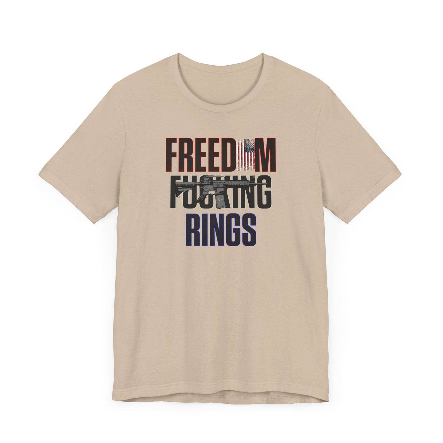 Freedom Rings - Patriotic Graphic Tee - QHC Supply