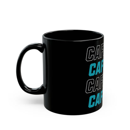 Caffeine Lover's Black Coffee Mug.