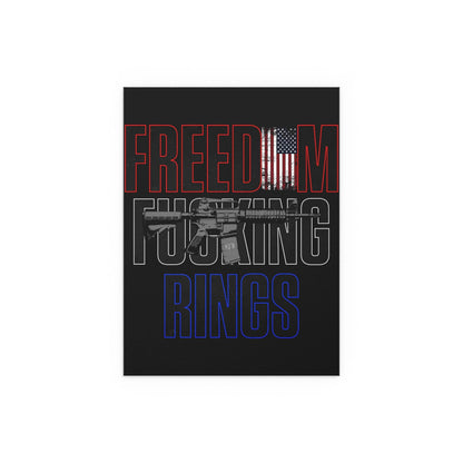 Freedom Rings Patriot Poster - QHC Supply