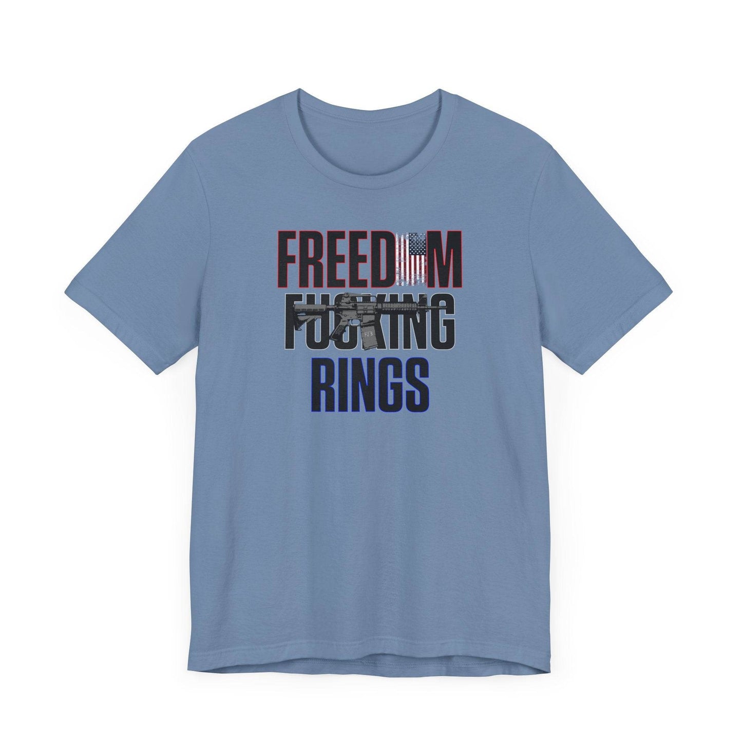 Freedom Rings - Patriotic Graphic Tee - QHC Supply