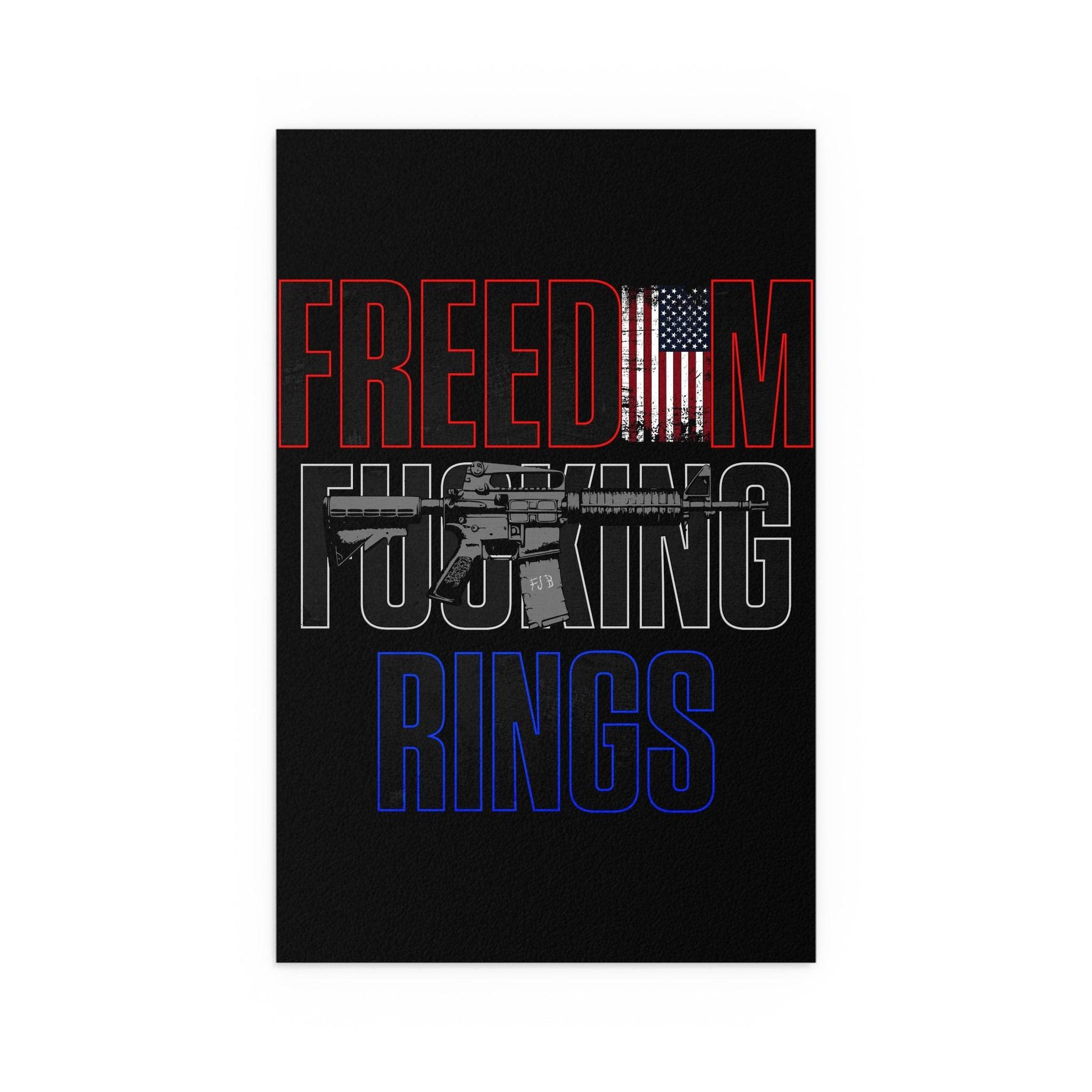 Freedom Rings Patriot Poster - QHC Supply