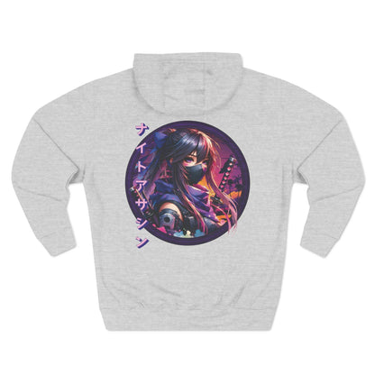 Anime Hoodie - Night Assassin - QHC Supply