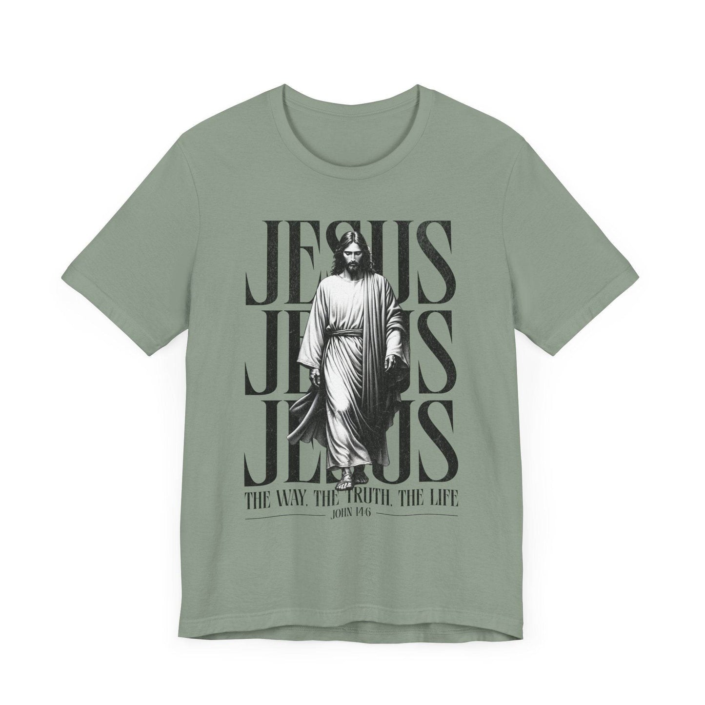 Christian Tee - Jesus The Way The Truth The Life - QHC Supply