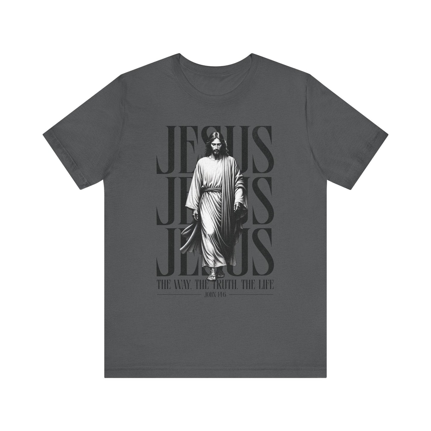 Christian Tee - Jesus The Way The Truth The Life - QHC Supply