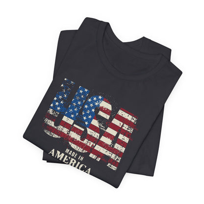 USA Unisex Tee - Made in America Patriotic Shirt - QHC Supply