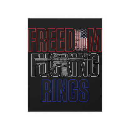 Freedom Rings Patriot Poster - QHC Supply