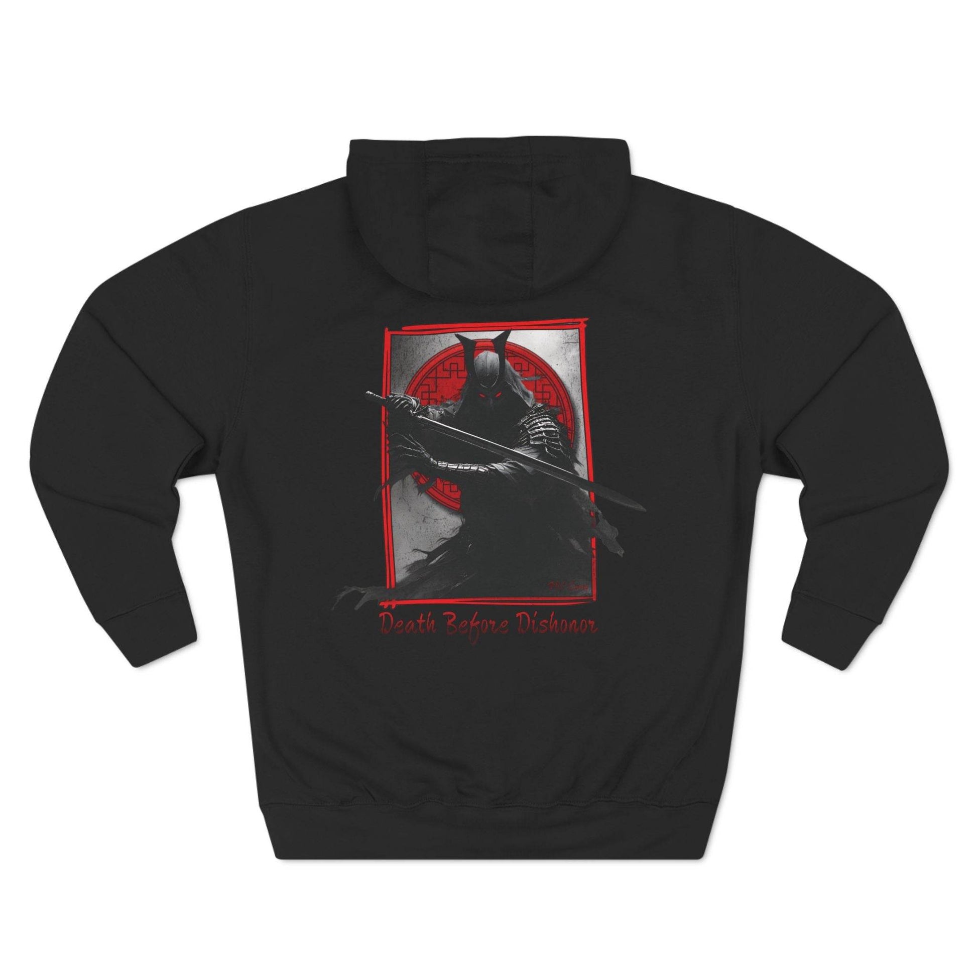 Japanese Samurai Hoodie | Bold Warrior-Inspired Streetwear - QHC Supply