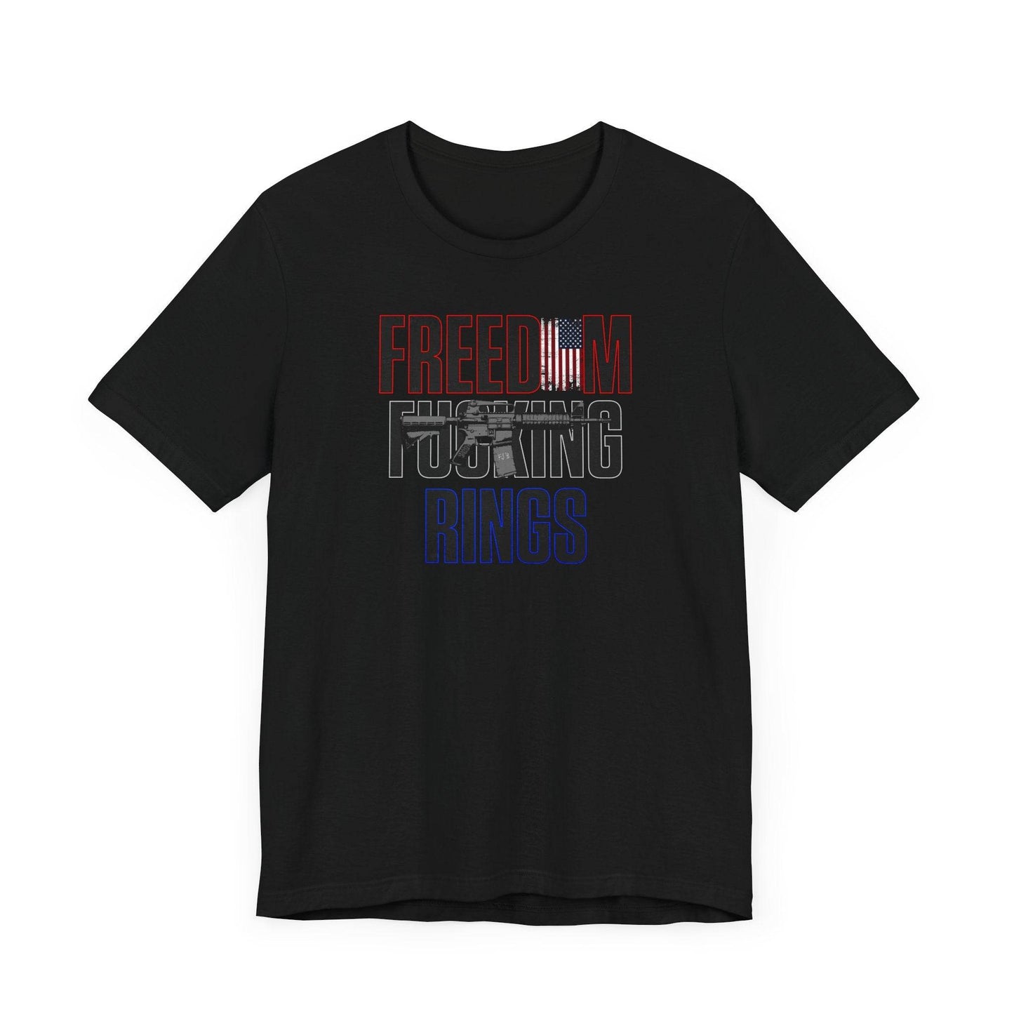 Freedom Rings - Patriotic Graphic Tee - QHC Supply