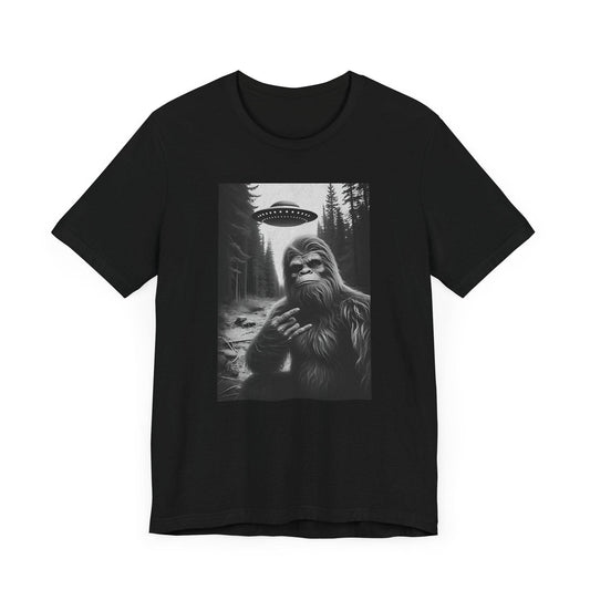 Bigfoot Selfie Unisex Tee - QHC Supply