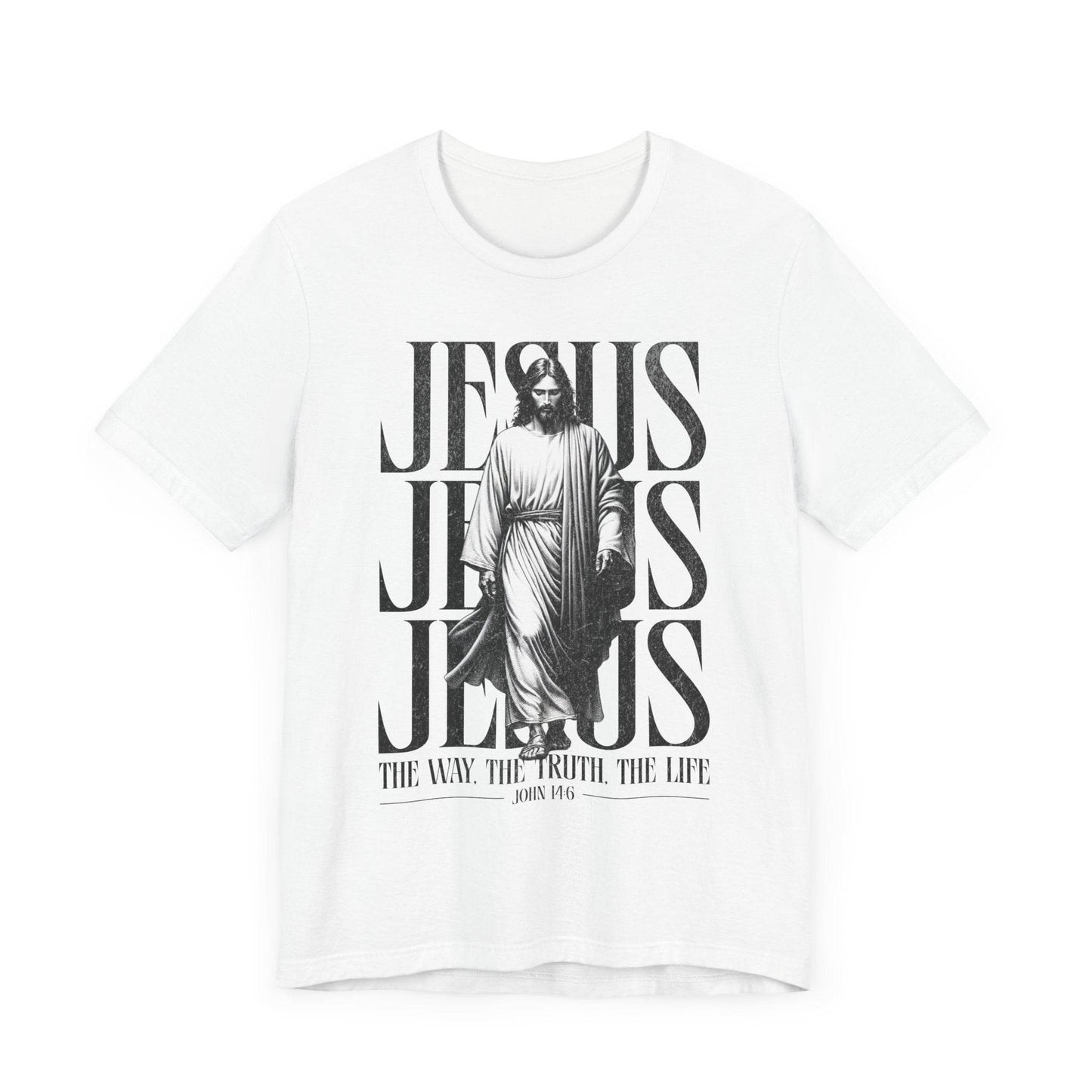 Christian Tee - Jesus The Way The Truth The Life - QHC Supply