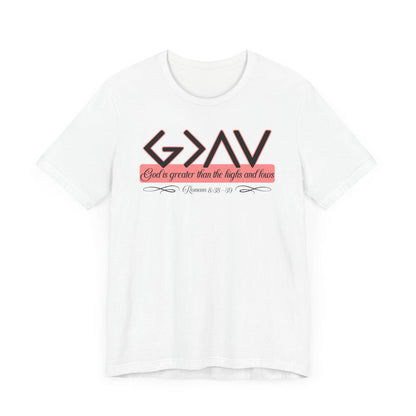 God Is Greater Than the Highs and Lows Women's Tee - QHC Supply