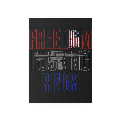 Freedom Rings Patriot Poster - QHC Supply