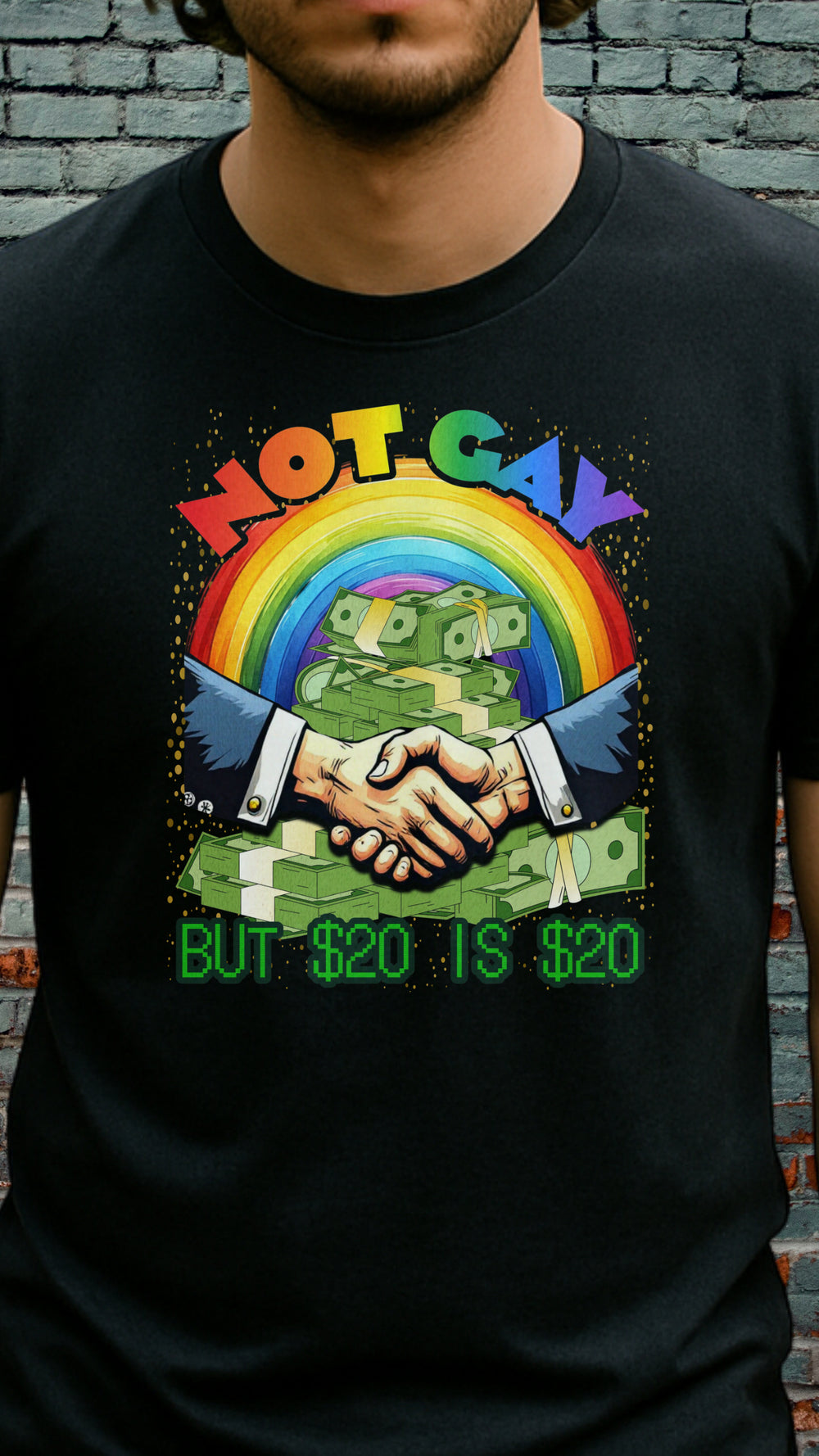 Not Gay, Just Broke