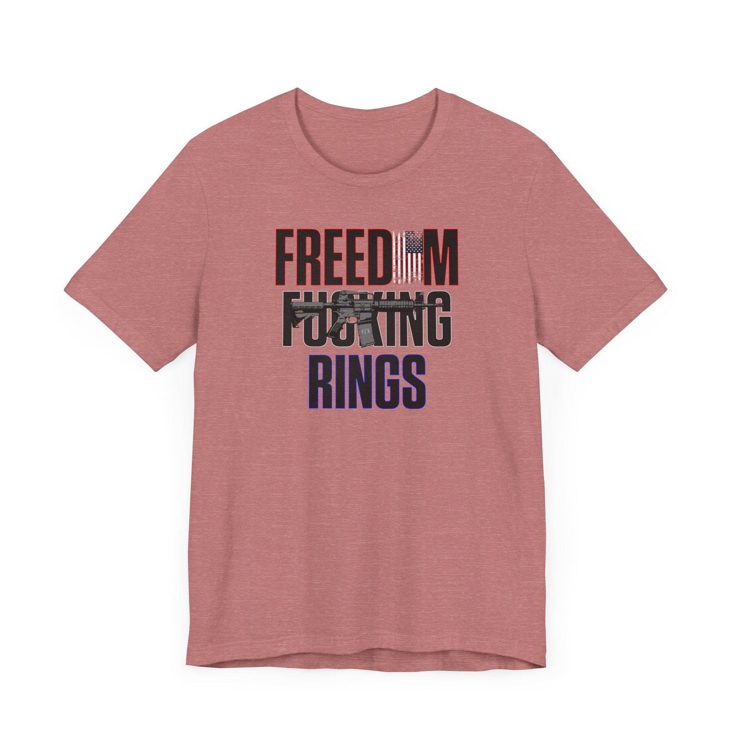 Freedom Rings - Patriotic Graphic Tee - QHC Supply