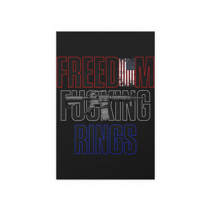 Freedom Rings Patriot Poster - QHC Supply