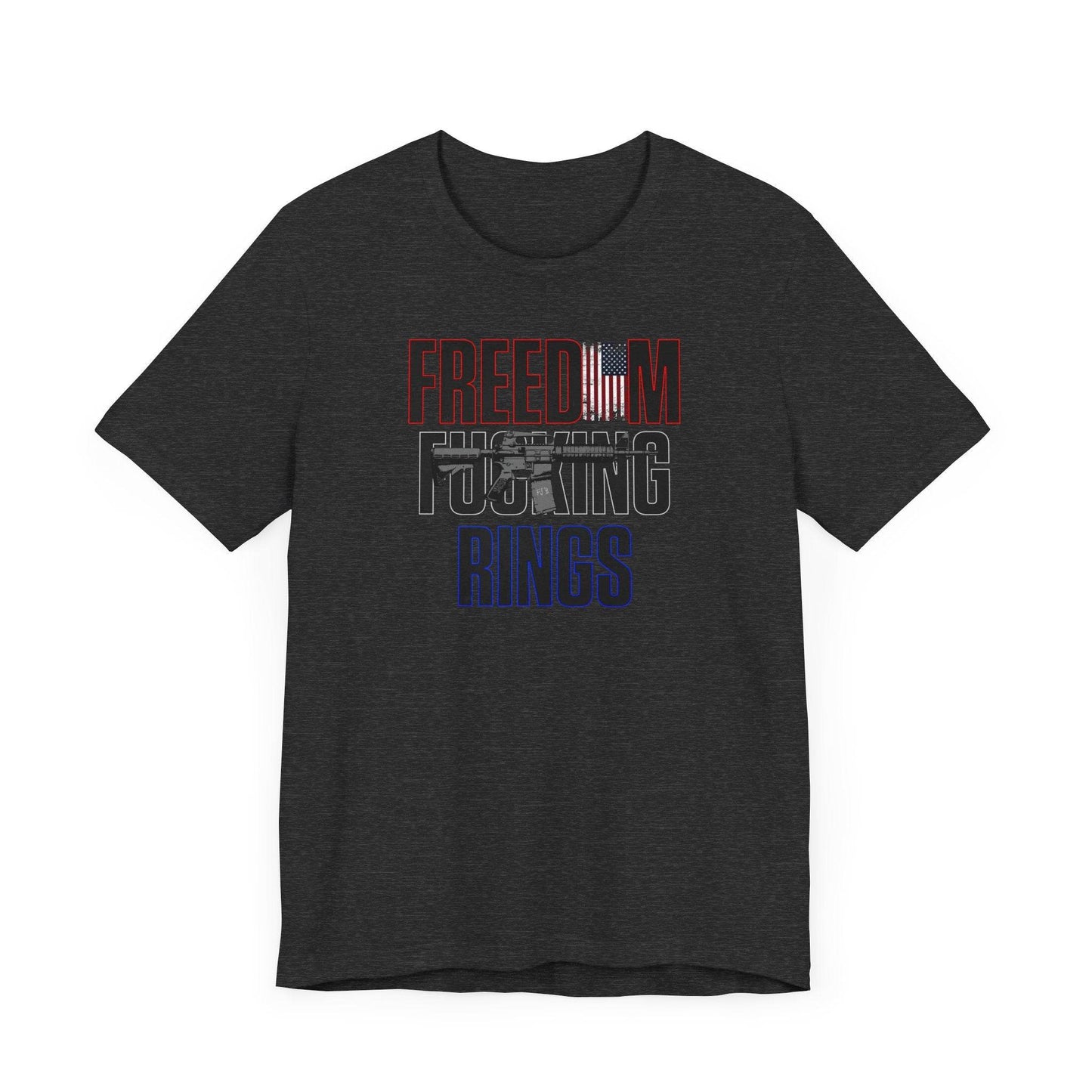 Freedom Rings - Patriotic Graphic Tee - QHC Supply