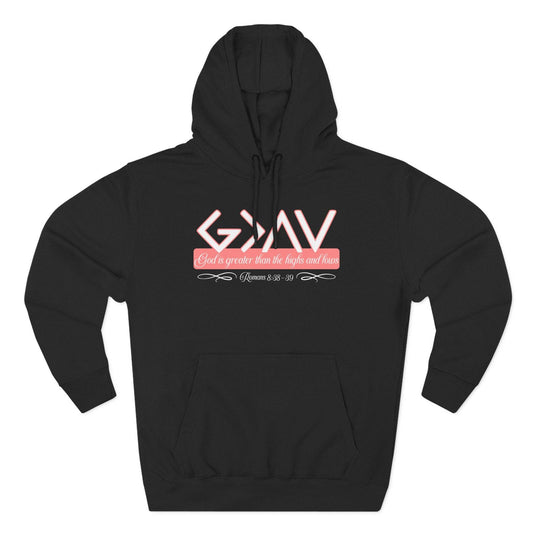 God Is Greater Than the Highs and Lows Hoodie - QHC Supply