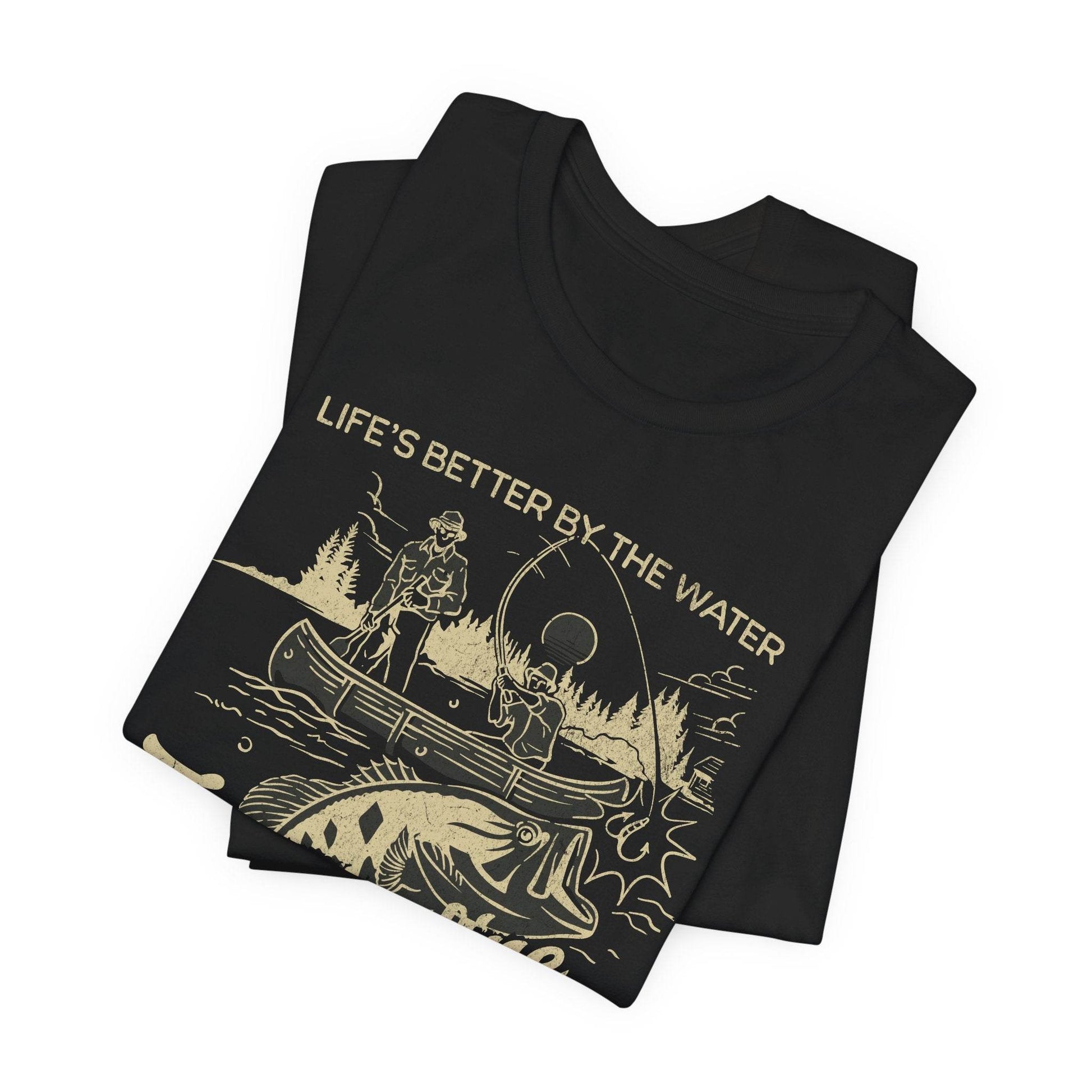 Fishing Tee - 'Throw a line' Unisex Jersey Short Sleeve - QHC Supply