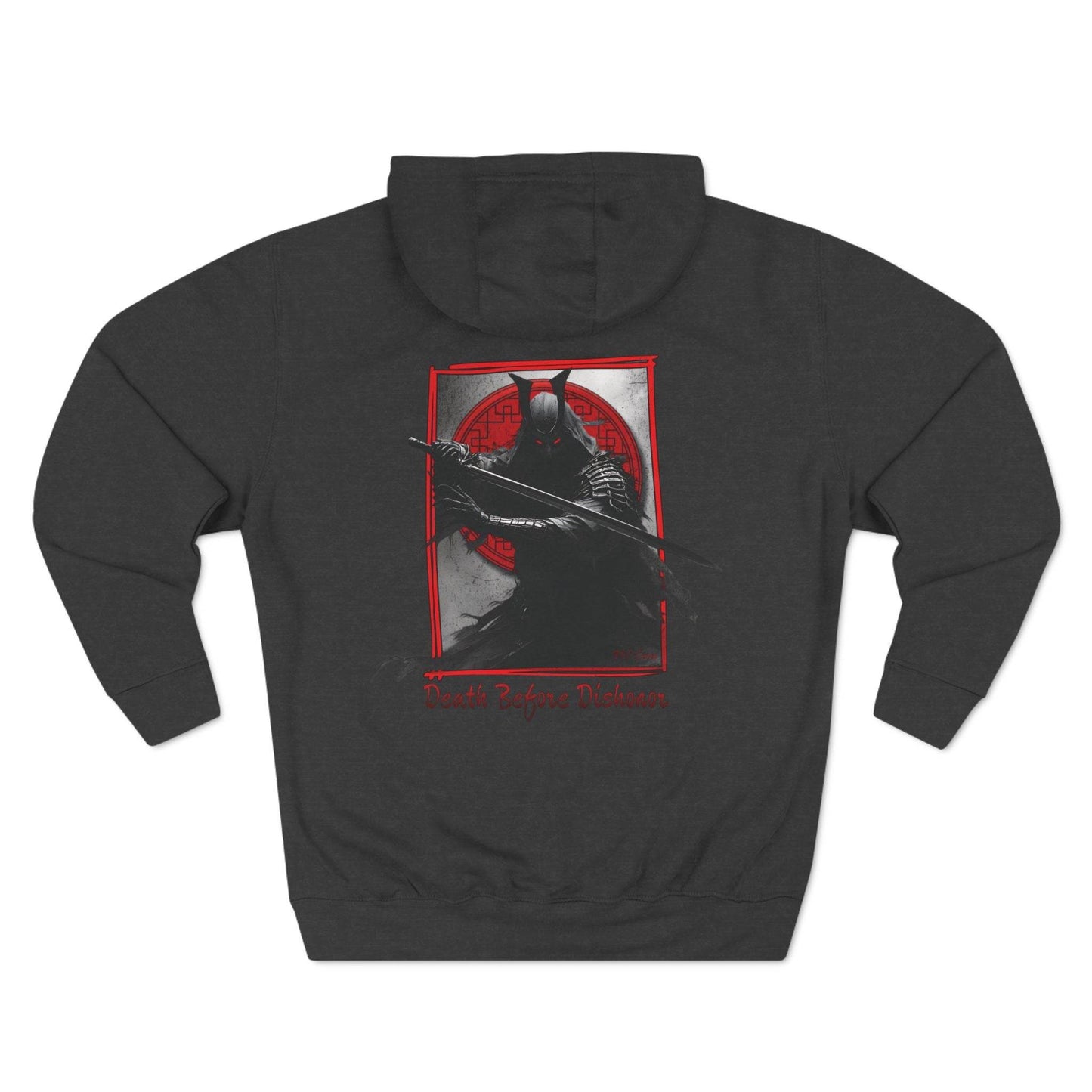 Japanese Samurai Hoodie | Bold Warrior-Inspired Streetwear - QHC Supply