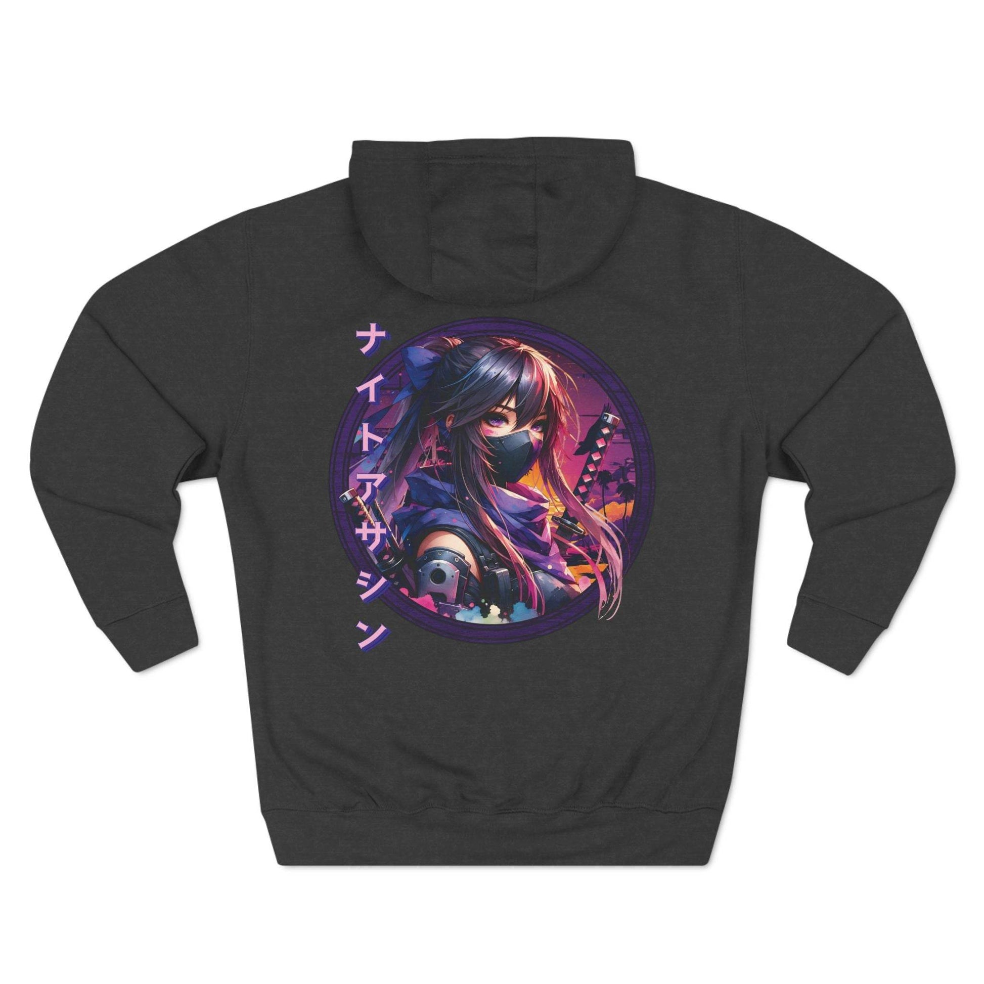 Anime Hoodie - Night Assassin - QHC Supply