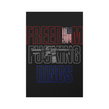 Freedom Rings Patriot Poster - QHC Supply