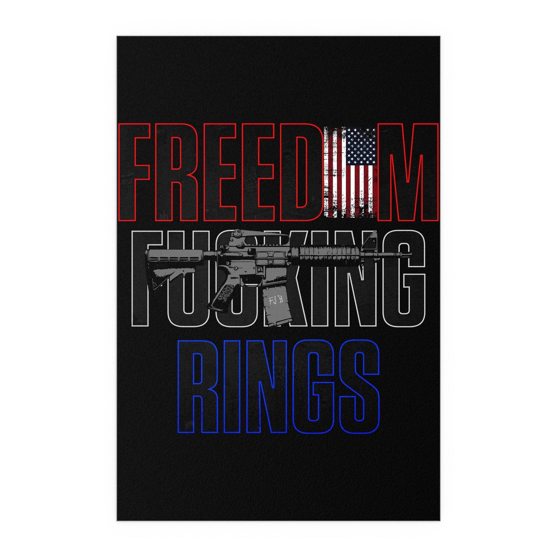 Freedom Rings Patriot Poster - QHC Supply