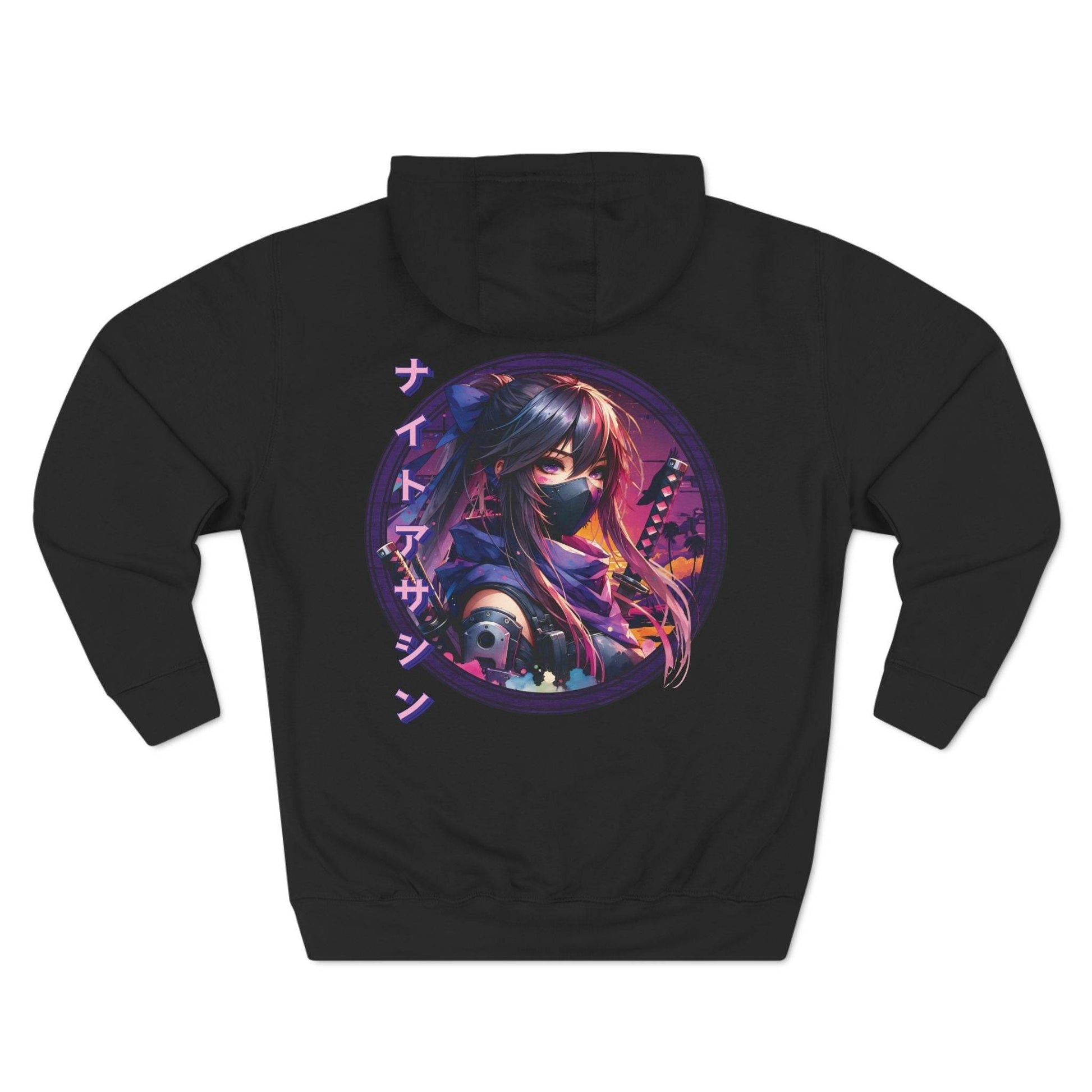 Anime Hoodie - Night Assassin - QHC Supply