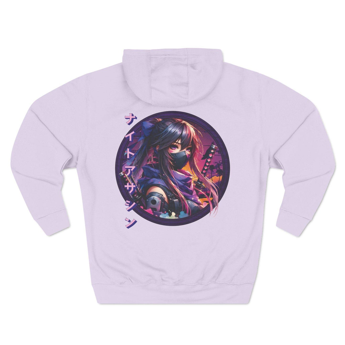 Anime Hoodie - Night Assassin - QHC Supply