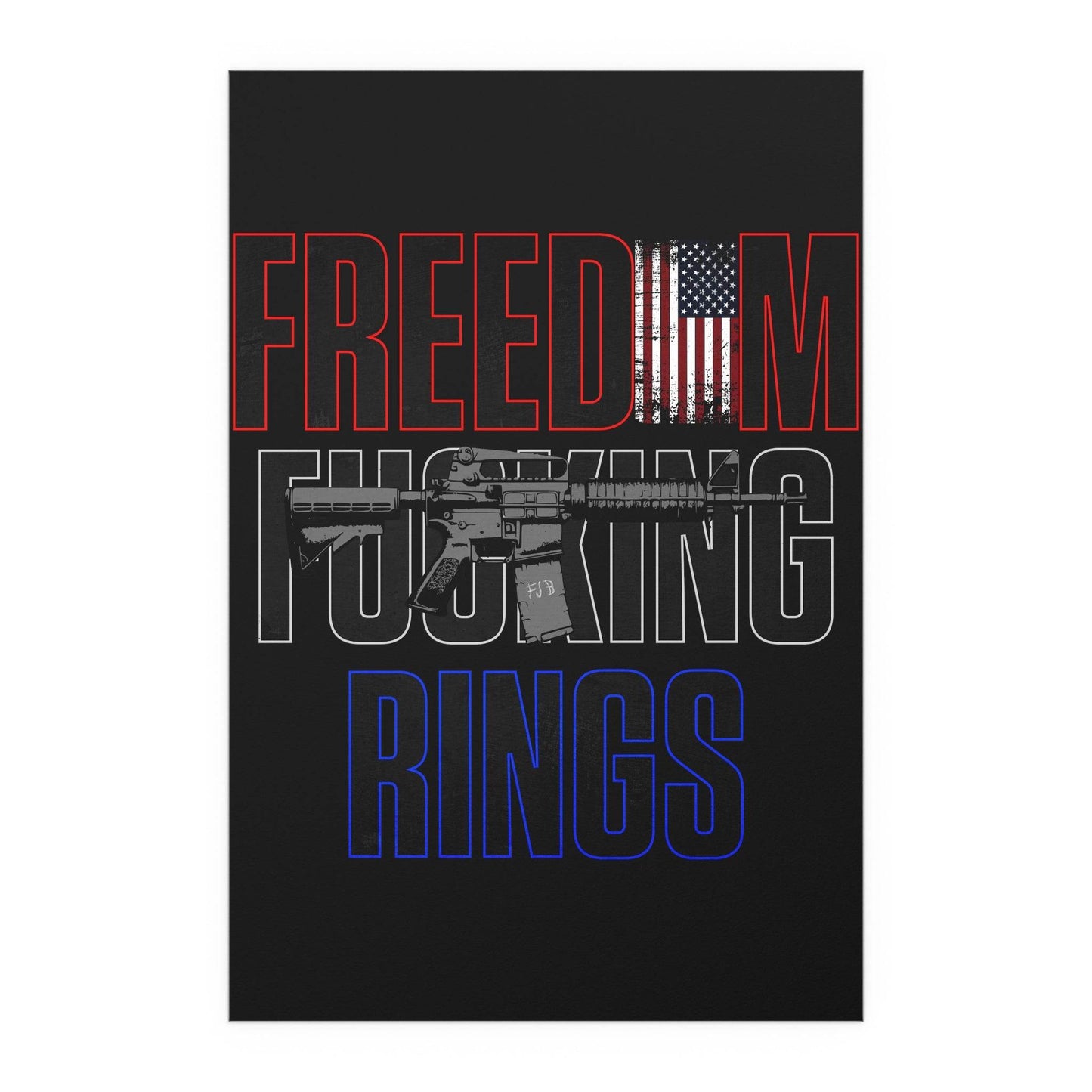 Freedom Rings Patriot Poster - QHC Supply