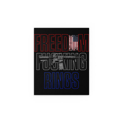 Freedom Rings Patriot Poster - QHC Supply