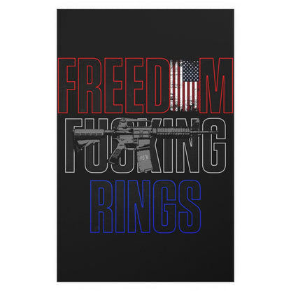 Freedom Rings Patriot Poster - QHC Supply