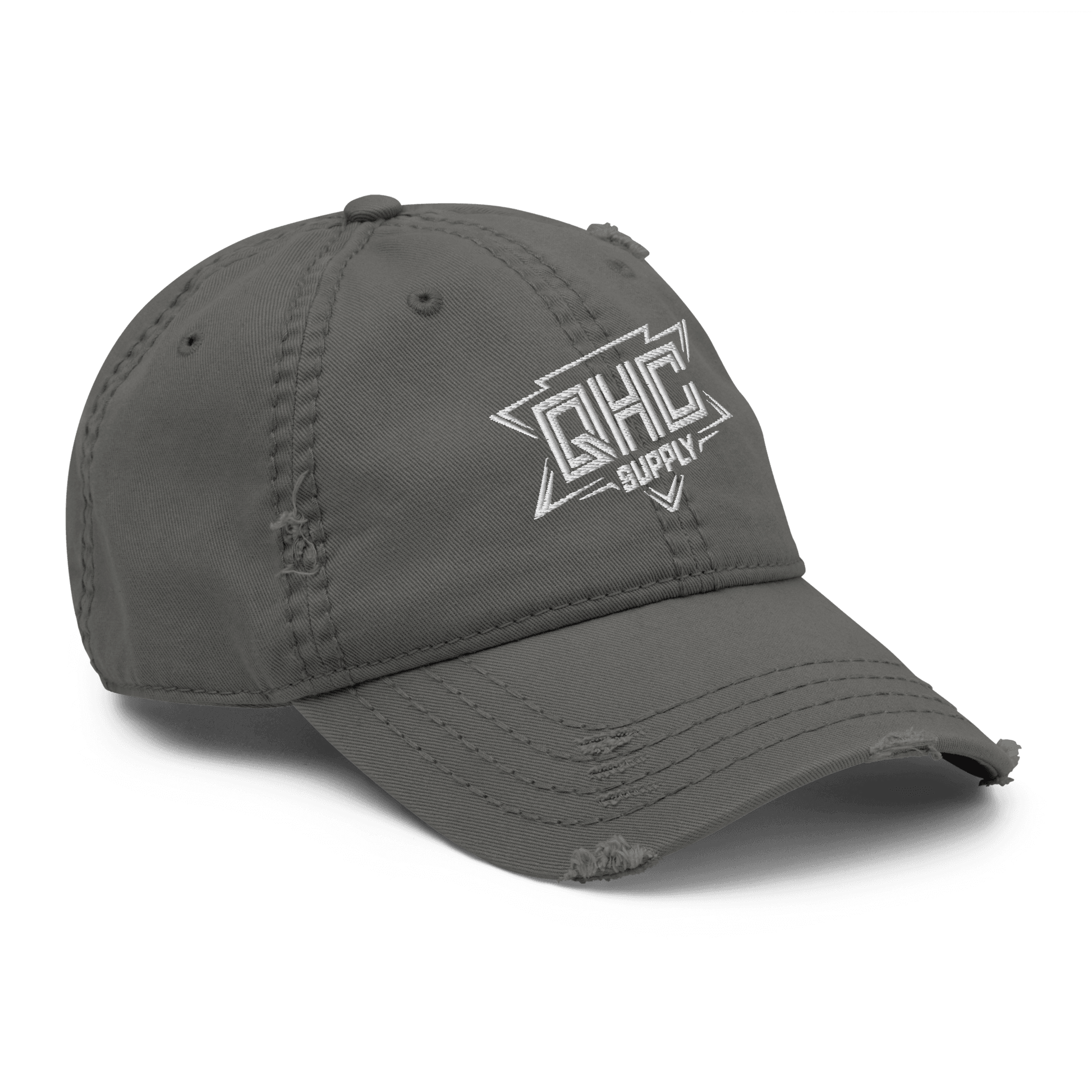 QHC Supply Logo - Distressed Dad Hat - QHC Supply