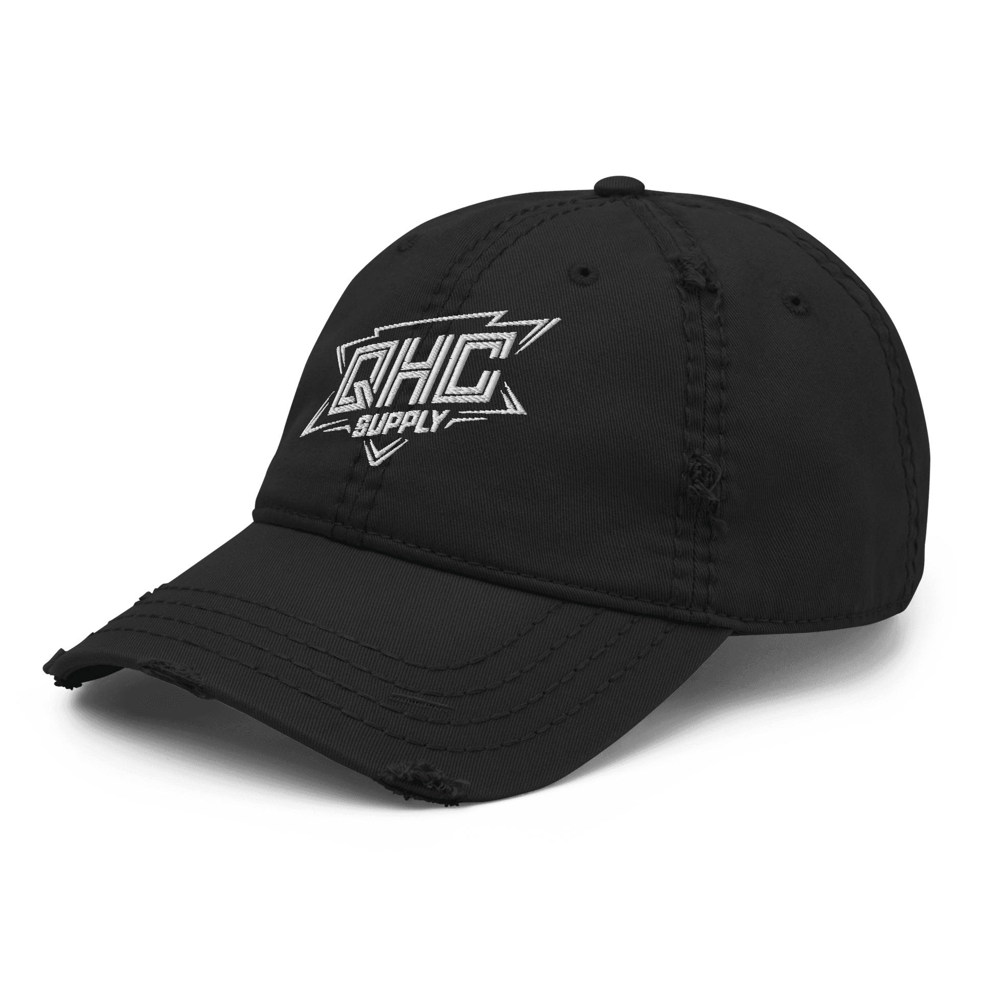 QHC Supply Logo - Distressed Dad Hat - QHC Supply