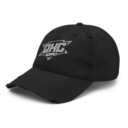 QHC Supply Logo - Distressed Dad Hat - QHC Supply