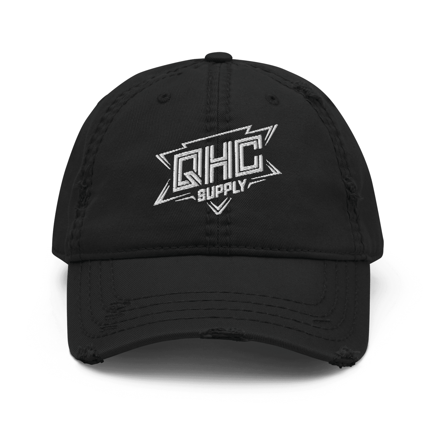 QHC Supply Logo - Distressed Dad Hat - QHC Supply