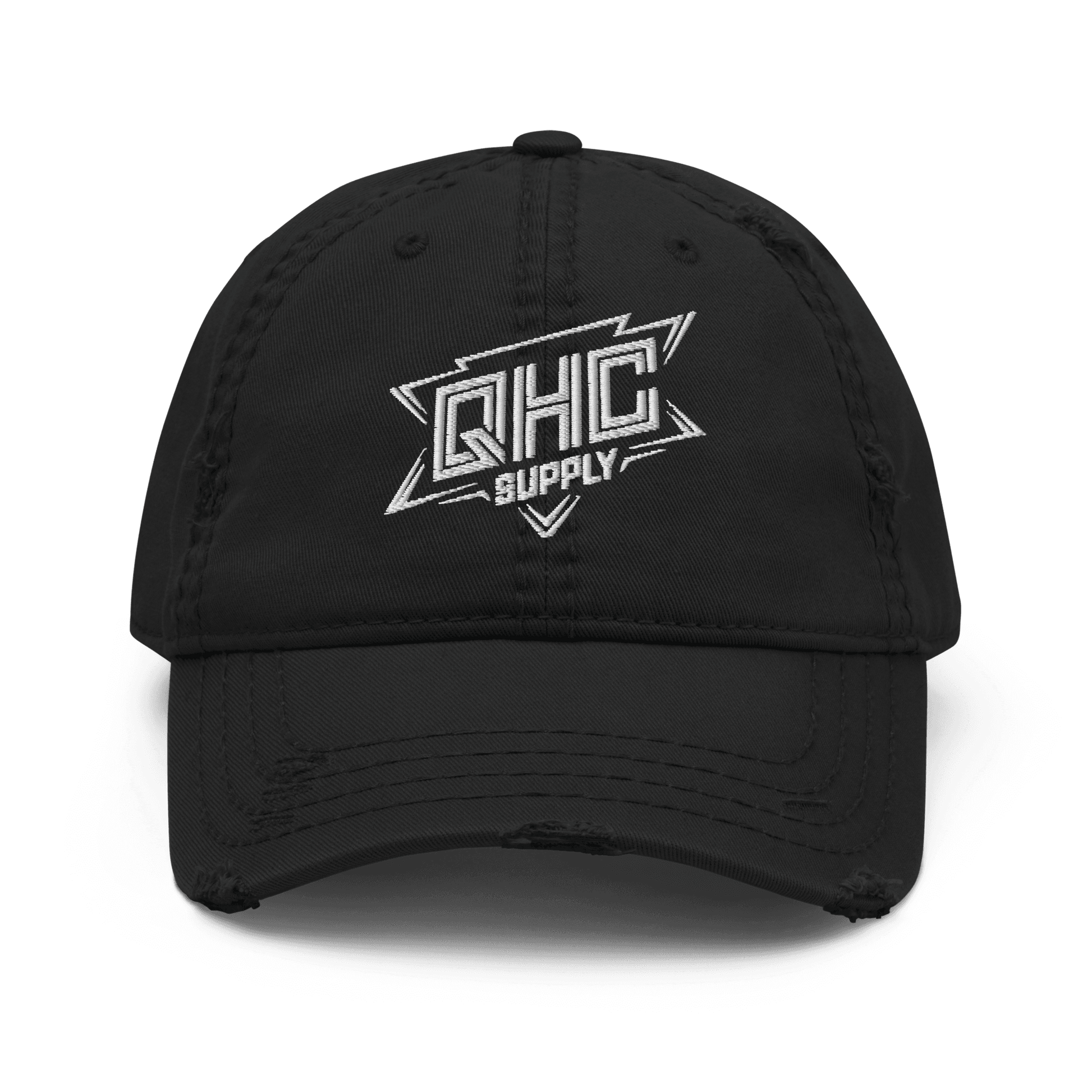 QHC Supply Logo - Distressed Dad Hat - QHC Supply