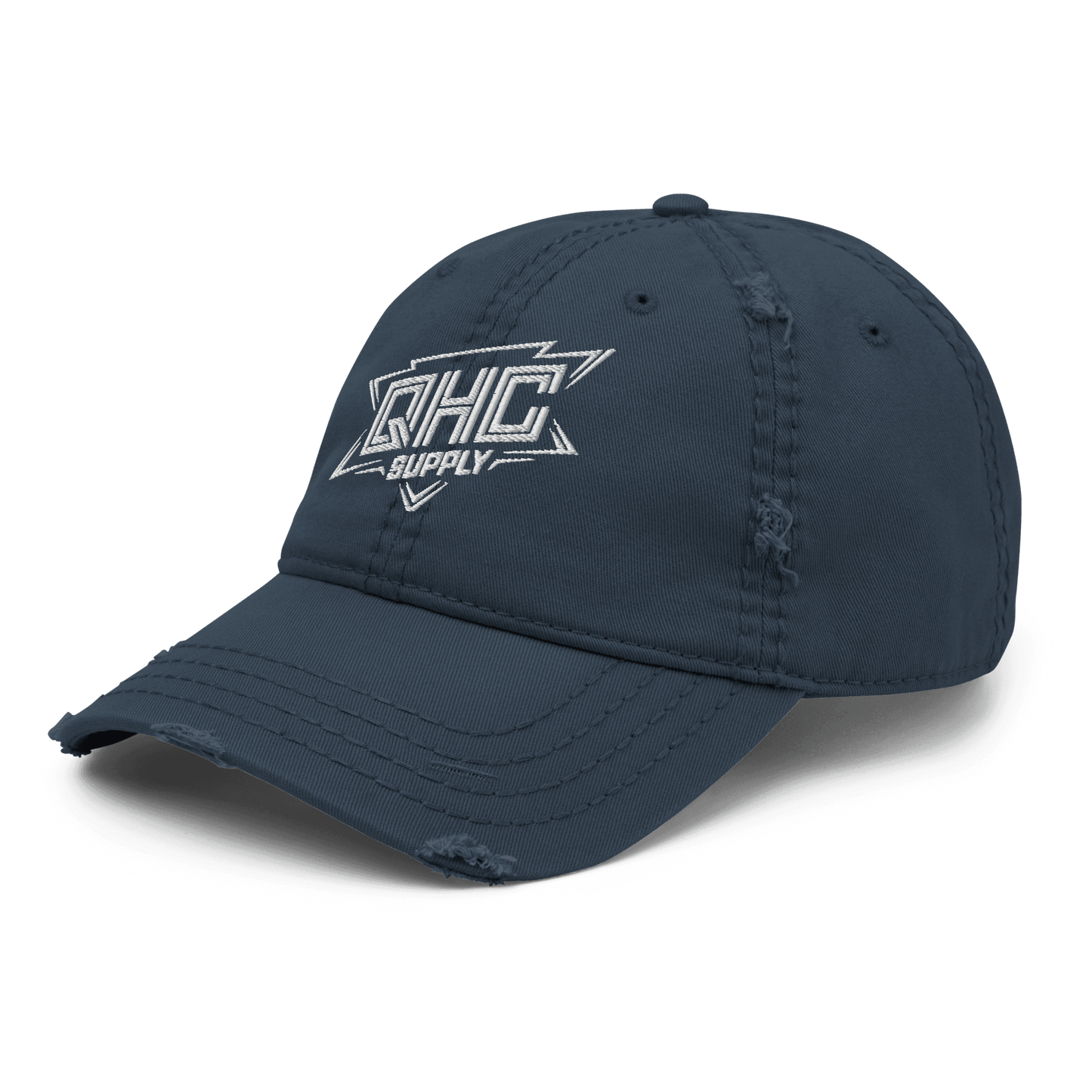 QHC Supply Logo - Distressed Dad Hat - QHC Supply