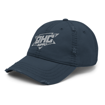 QHC Supply Logo - Distressed Dad Hat - QHC Supply