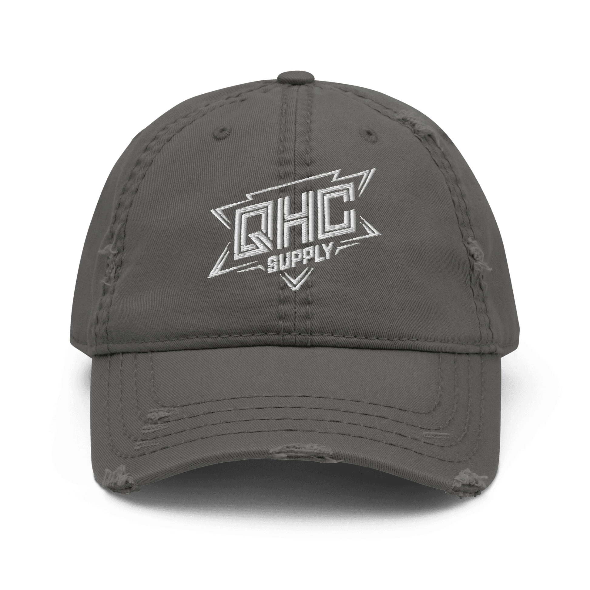 QHC Supply Logo - Distressed Dad Hat - QHC Supply