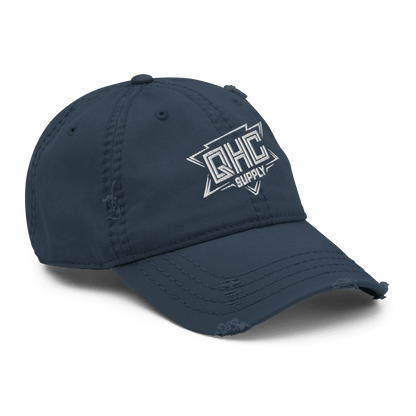 QHC Supply Logo - Distressed Dad Hat - QHC Supply