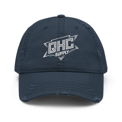 QHC Supply Logo - Distressed Dad Hat - QHC Supply