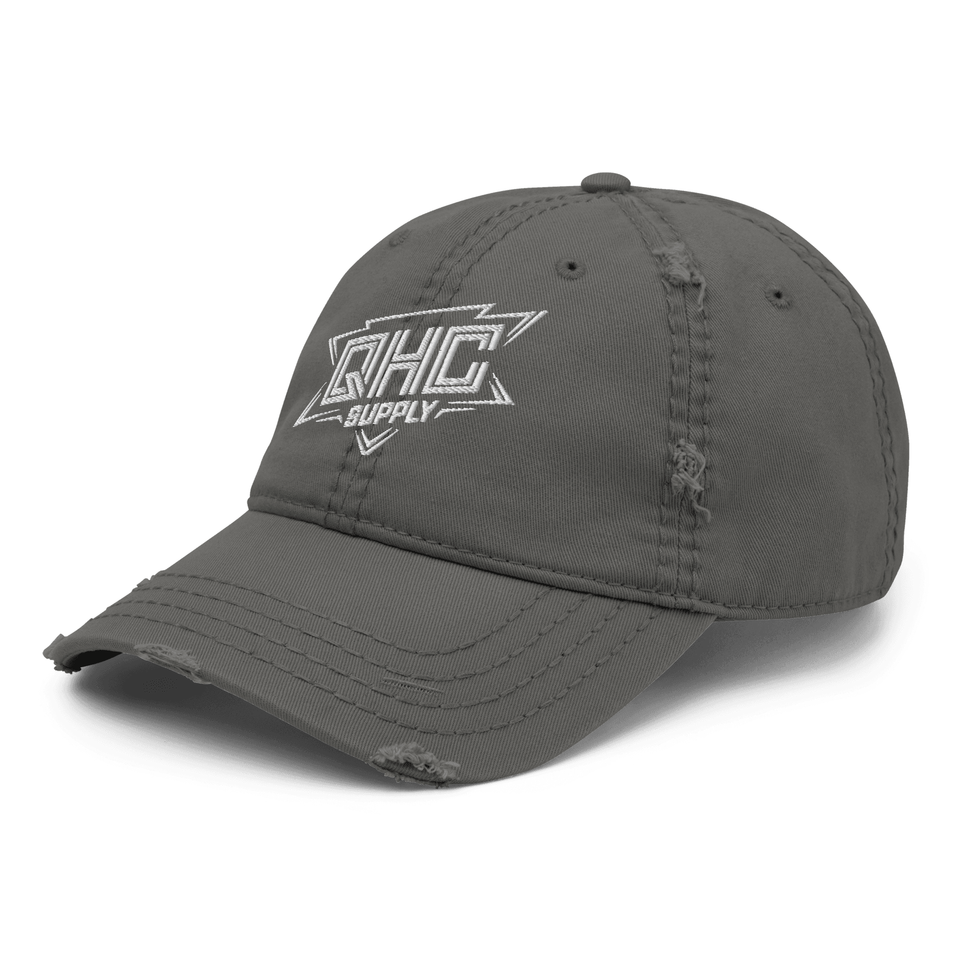 QHC Supply Logo - Distressed Dad Hat - QHC Supply