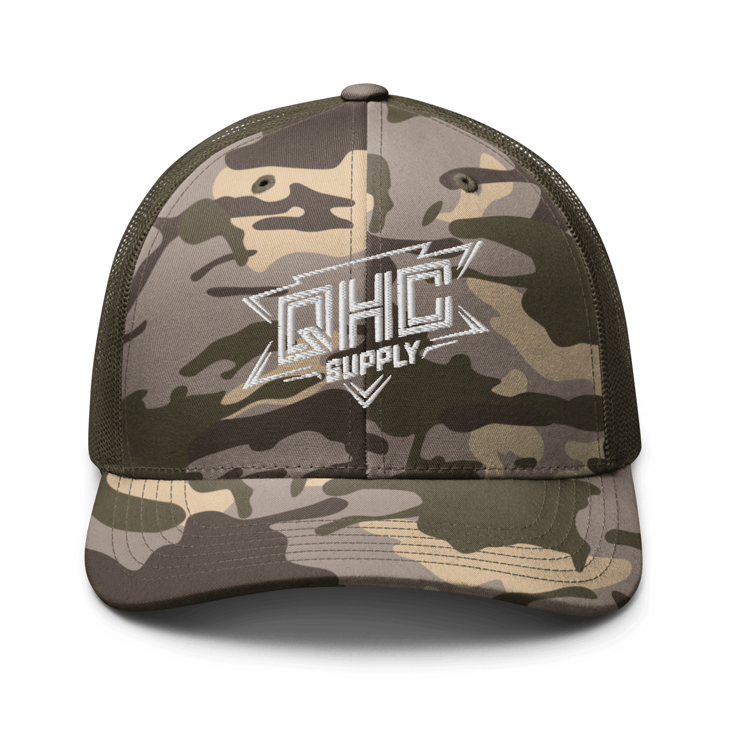 QHC Supply Logo (Camo Trucker) - QHC Supply