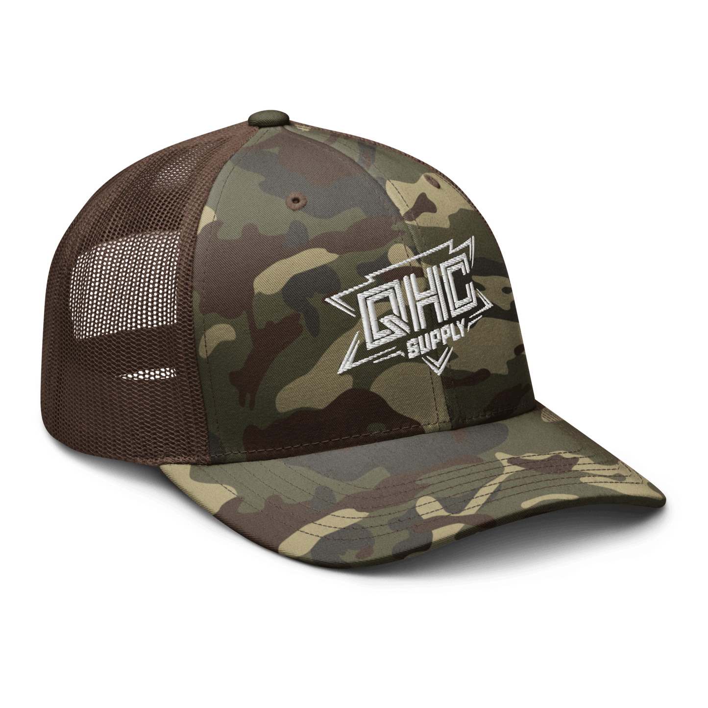 QHC Supply Logo (Camo Trucker) - QHC Supply